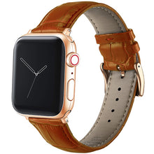Carregar imagem no visualizador da galeria, Pulseira Apple Watch Couro Genuíno
