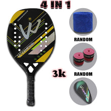 Carregar imagem no visualizador da galeria, Raquete de Tênis de Praia Camewin Adulto Profissional 4 em 1
