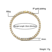 Carregar imagem no visualizador da galeria, Pulseira de corrente Hip Hop
