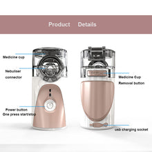 Carregar imagem no visualizador da galeria, Mini nebulizador de mão portátil para inalação
