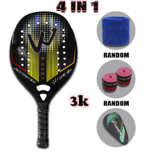 Carregar imagem no visualizador da galeria, Raquete de Tênis de Praia Camewin Adulto Profissional 4 em 1
