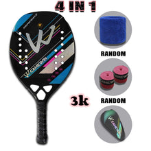 Carregar imagem no visualizador da galeria, Raquete de Tênis de Praia Camewin Adulto Profissional 4 em 1
