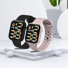 Carregar imagem no visualizador da galeria, LED Relógio de Pulso - Pulseira de Silicone

