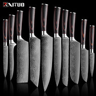 Conjunto de facas de cozinha XITUO 1-10PCS